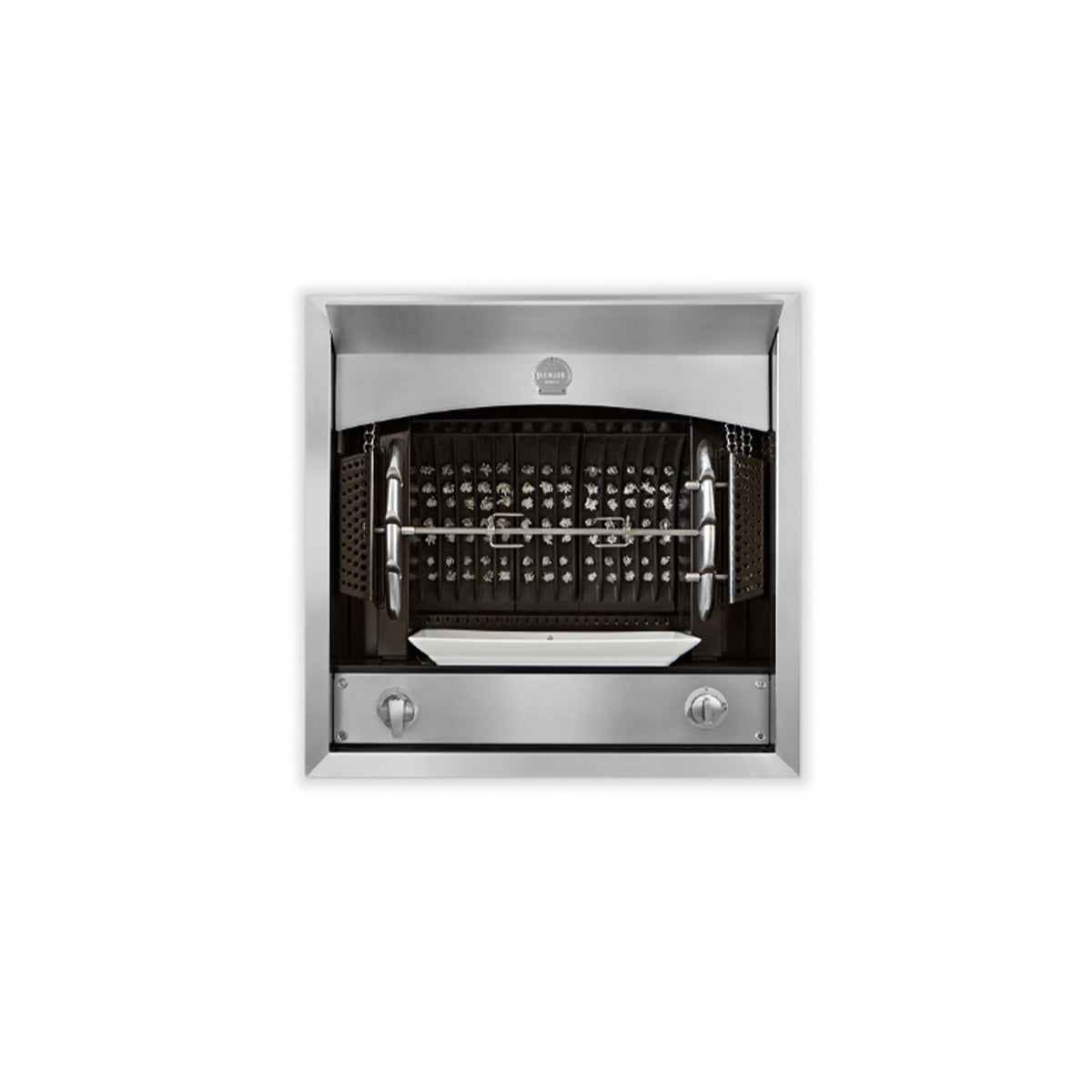 La Cornue Broche 32" Stainless Steel Flamberge Rotisserie