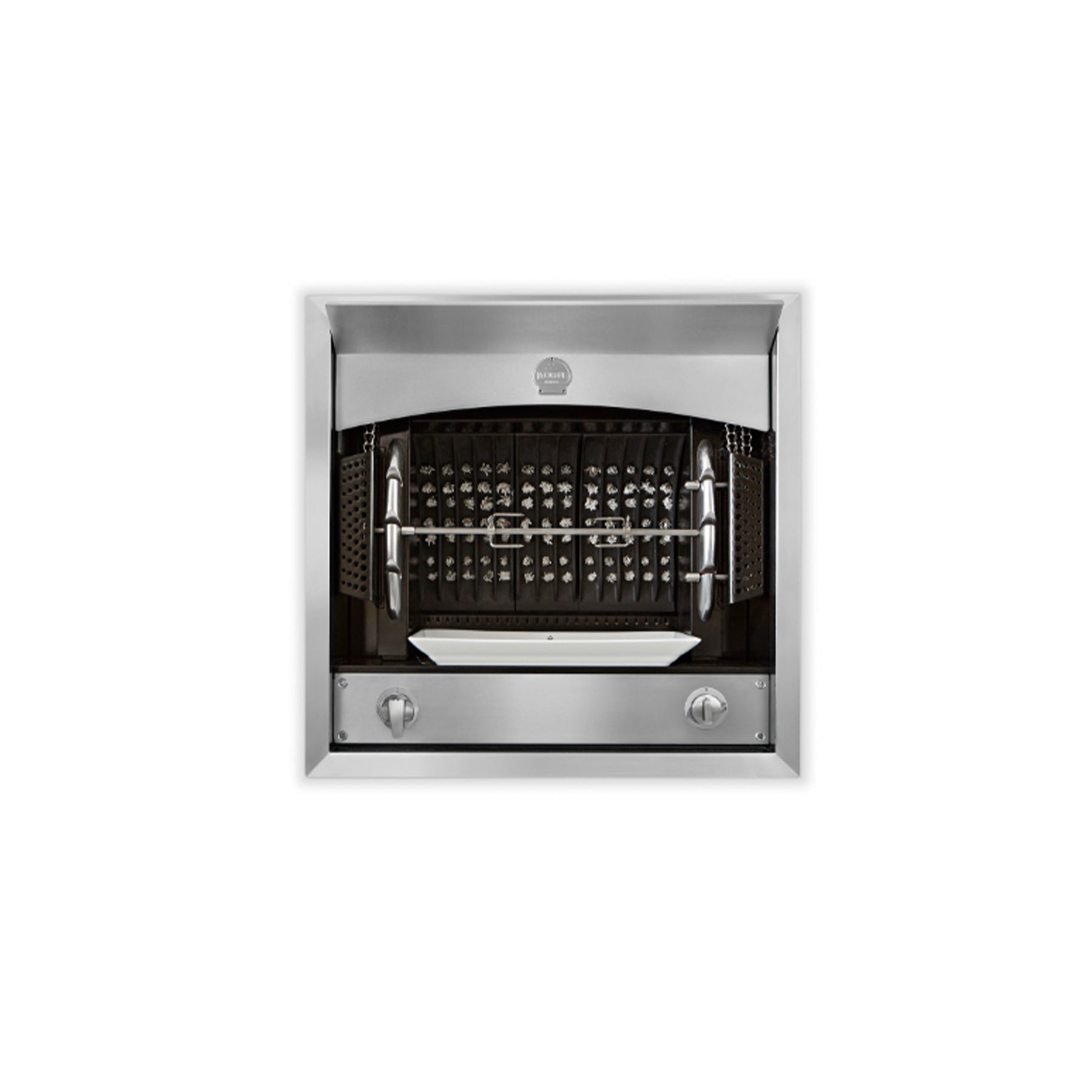 La Cornue Broche 32" Stainless Steel Flamberge Rotisserie