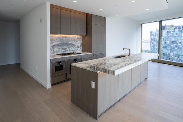"The Tribeca" Modern Kitchen with Island & Gaggenau Appliances