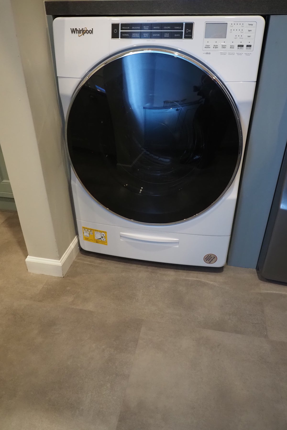 Wren Shaker Sage Green Matte Laundry Room