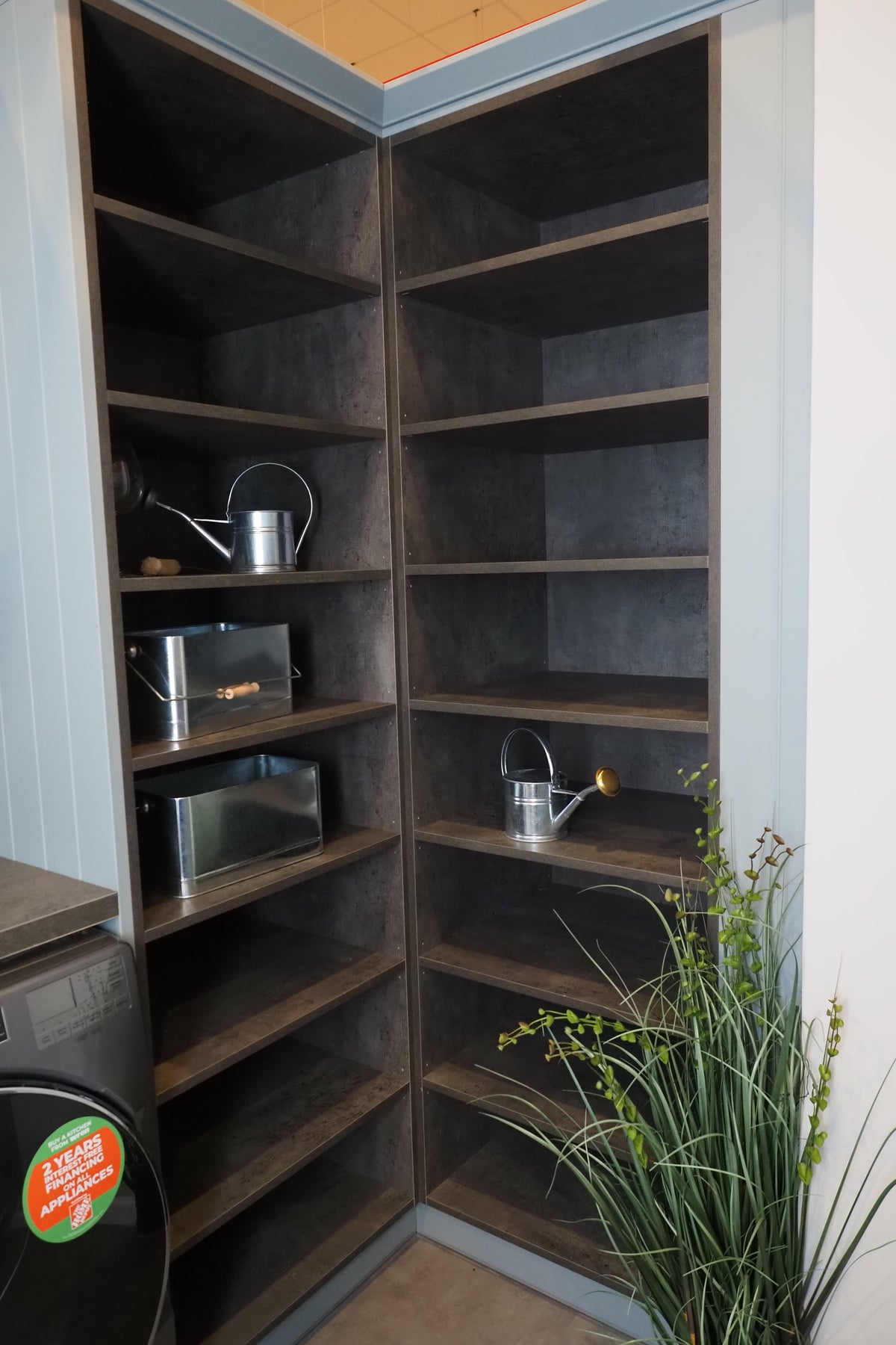 Wren Shaker Sage Green Matte Laundry Room