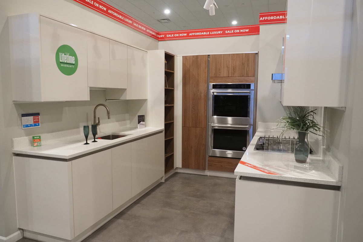 Wren Milano Ultra Bianco White Gloss Kitchen