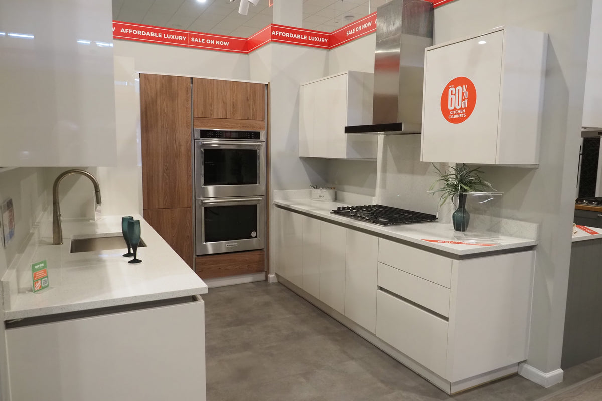 Wren Milano Ultra Bianco White Gloss Kitchen