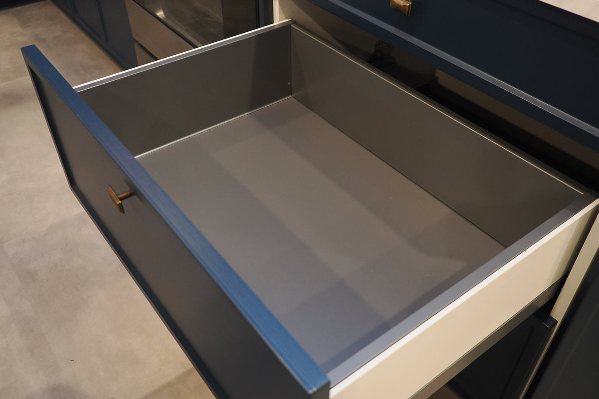 Wren Shaker Navy Blue Kitchen Corner