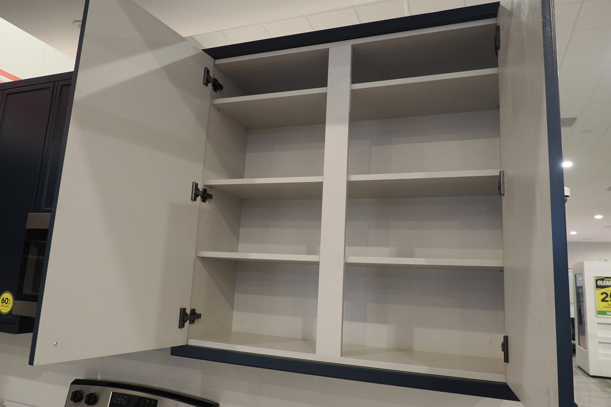 Wren Shaker Navy Blue Kitchen Corner