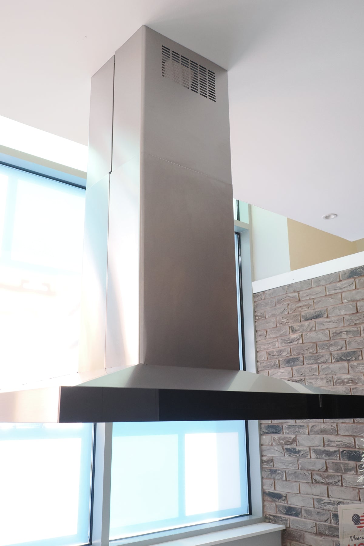 Wren Milano High Gloss White Kitchen with Island