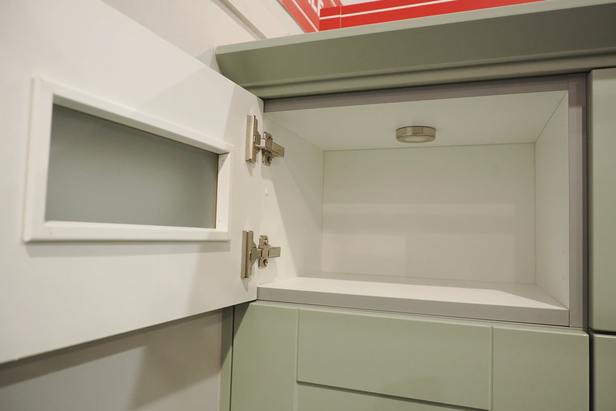 Wren Shaker Classic Sage Green Matte Kitchen
