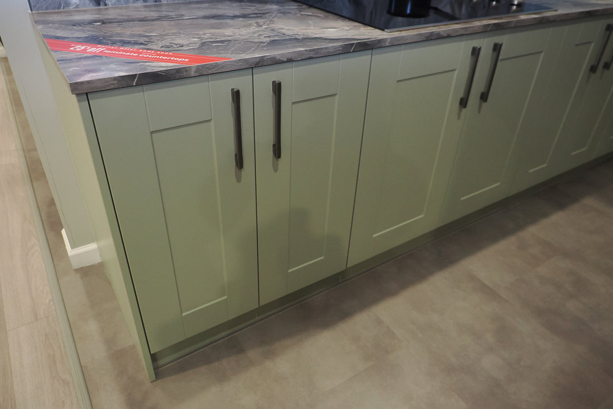 Wren Shaker Classic Sage Green Matte Kitchen