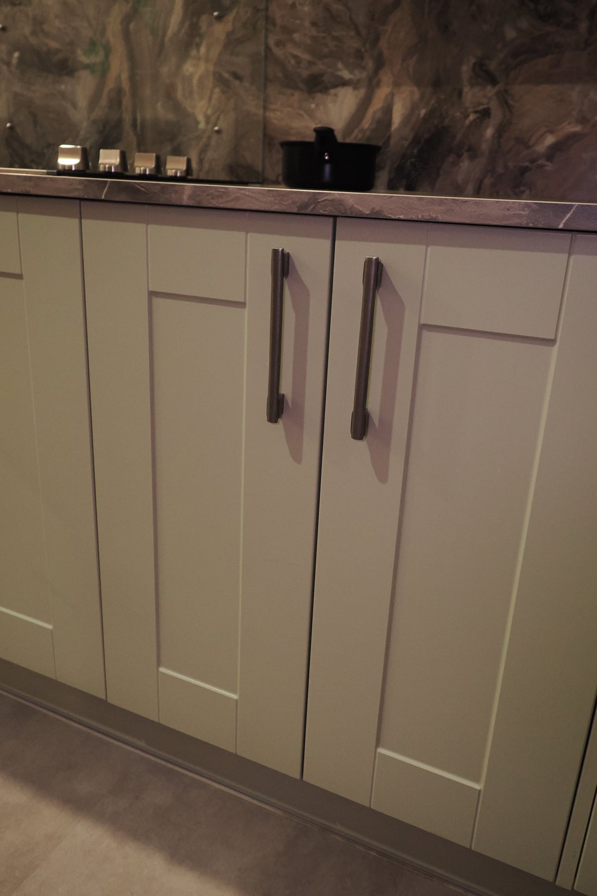 Wren Shaker Classic Sage Green Matte Kitchen