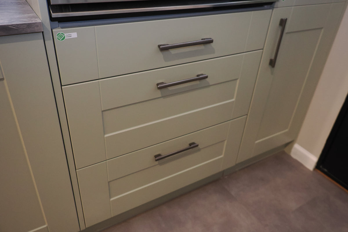 Wren Shaker Classic Sage Green Matte Kitchen