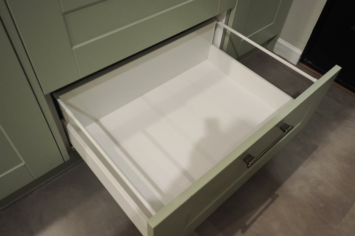 Wren Shaker Classic Sage Green Matte Kitchen