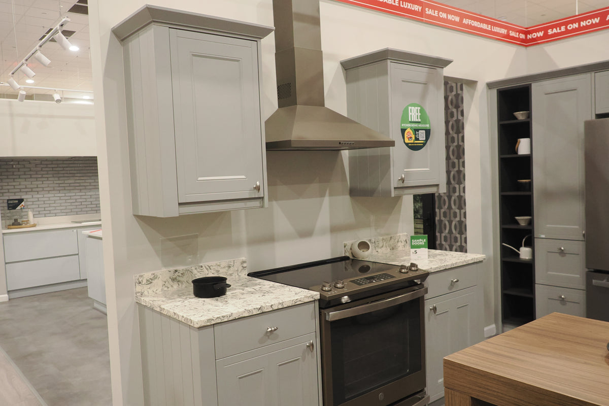 Wren Country Juratek Ash Gray Matte Kitchen
