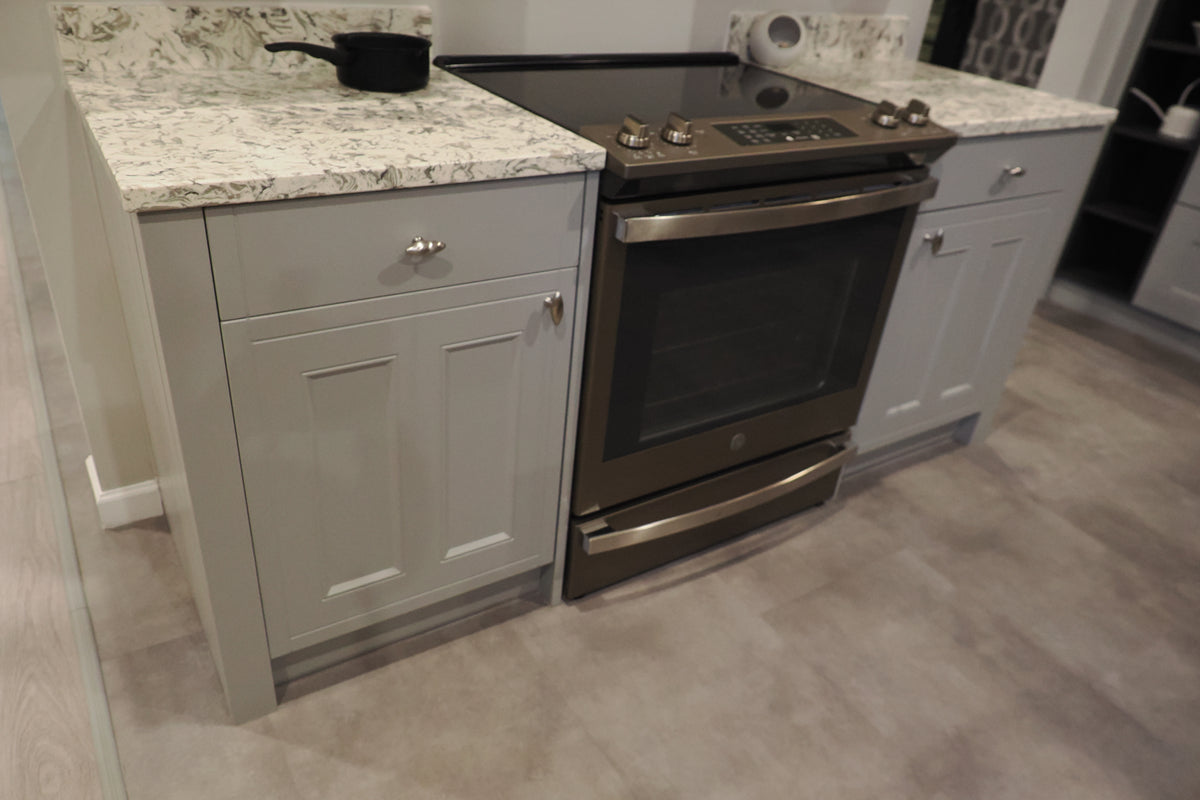 Wren Country Juratek Ash Gray Matte Kitchen