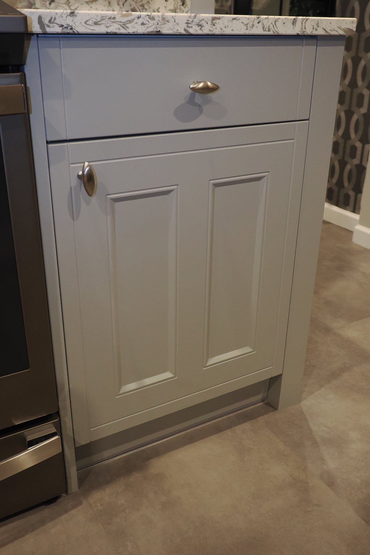 Wren Country Juratek Ash Gray Matte Kitchen