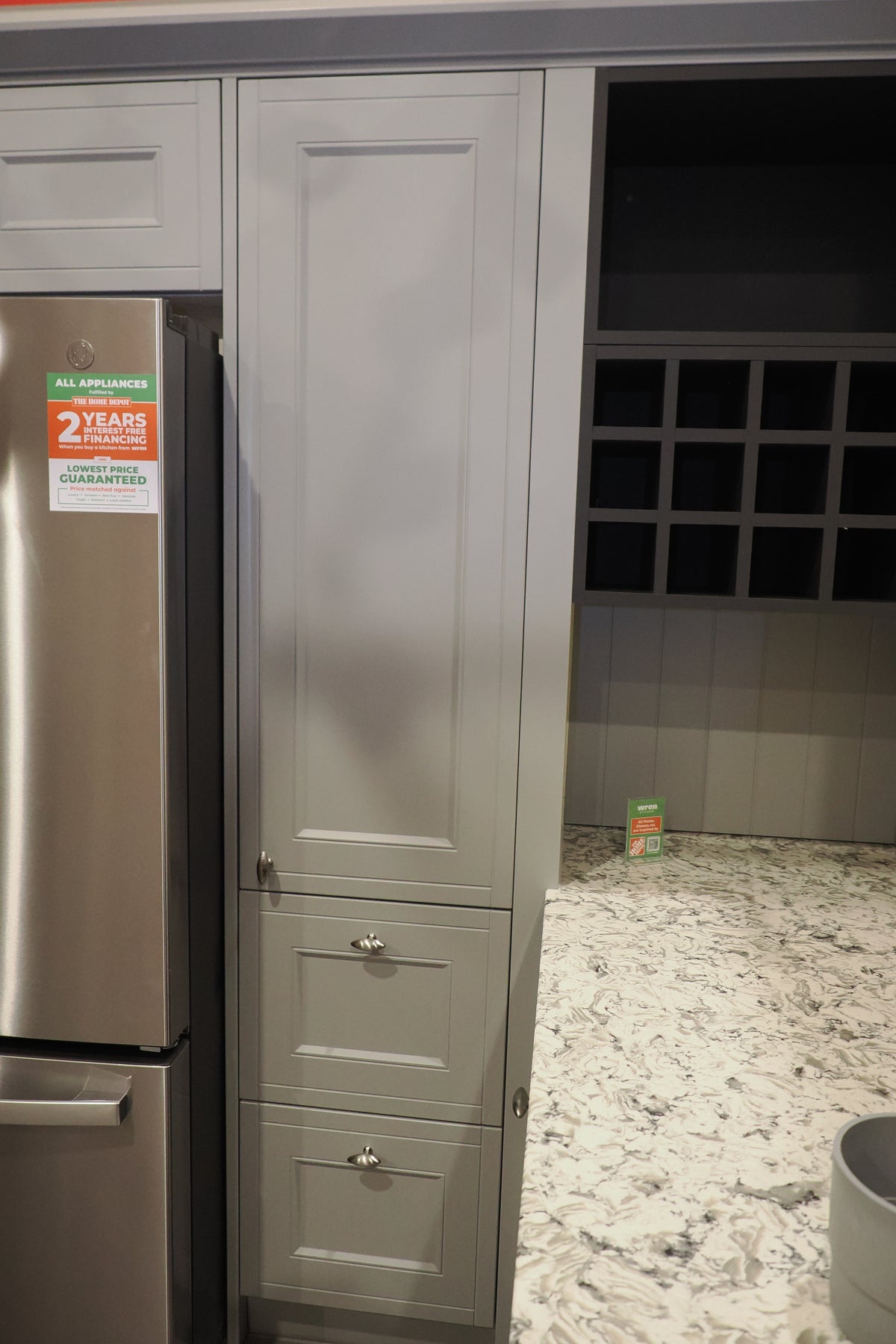 Wren Country Juratek Ash Gray Matte Kitchen