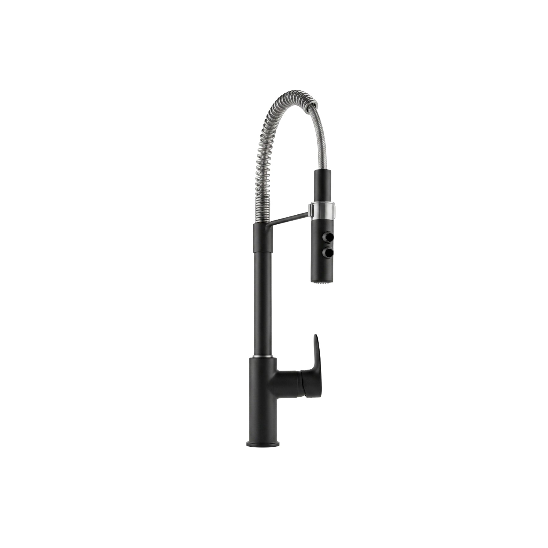 Pull-Out Kitchen Faucet in Matte Black