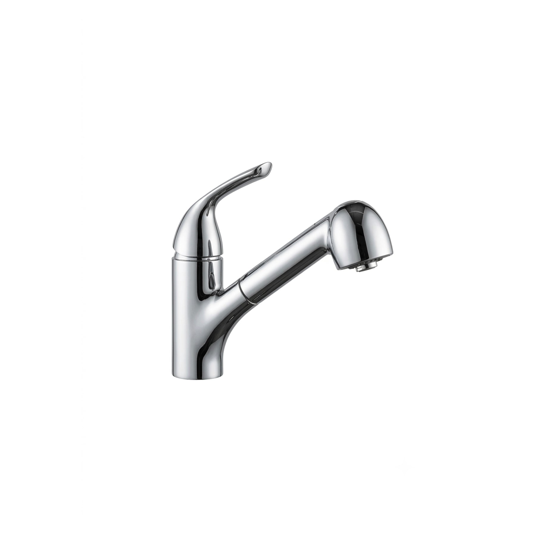 Single Lever Pull Down Faucet in Polished Chrome