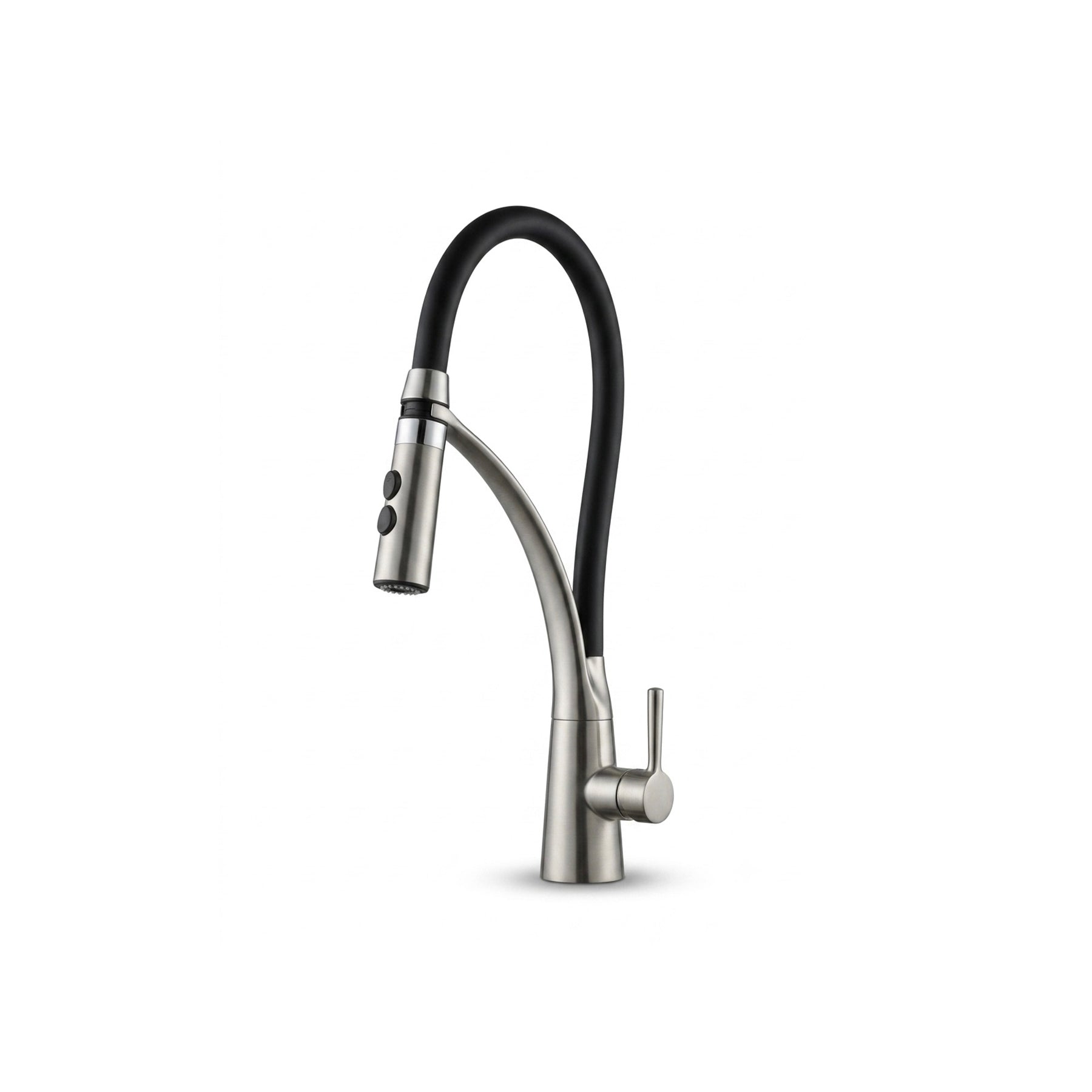 Single Lever Pull Down Faucet in Brush Nickel