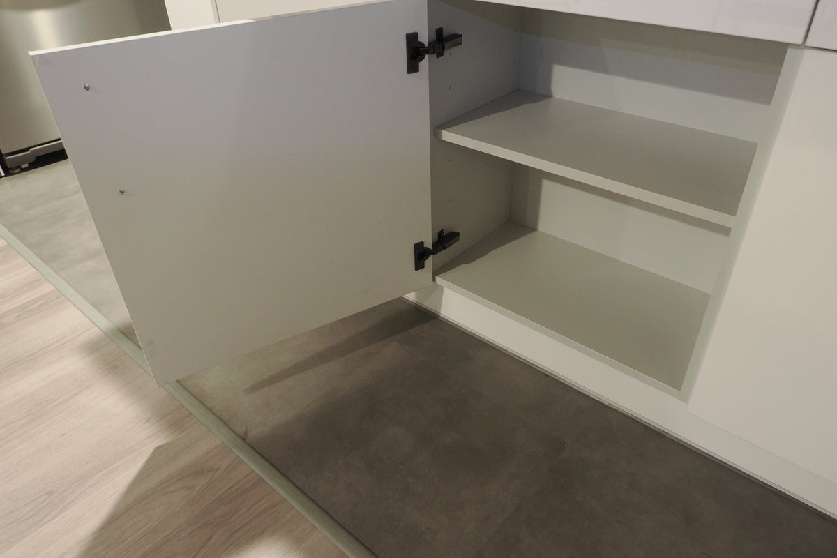 Wren White Gloss Kitchen with Appliances
