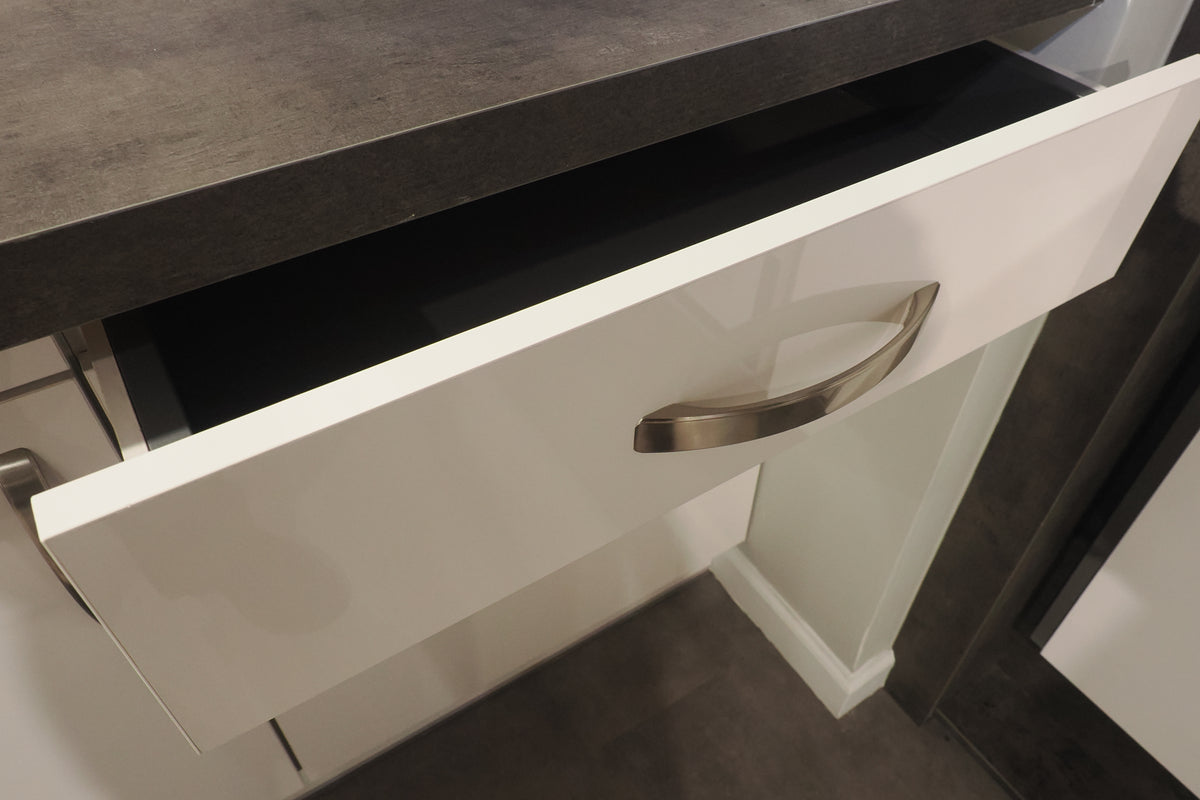 Wren White Gloss Kitchen with Appliances