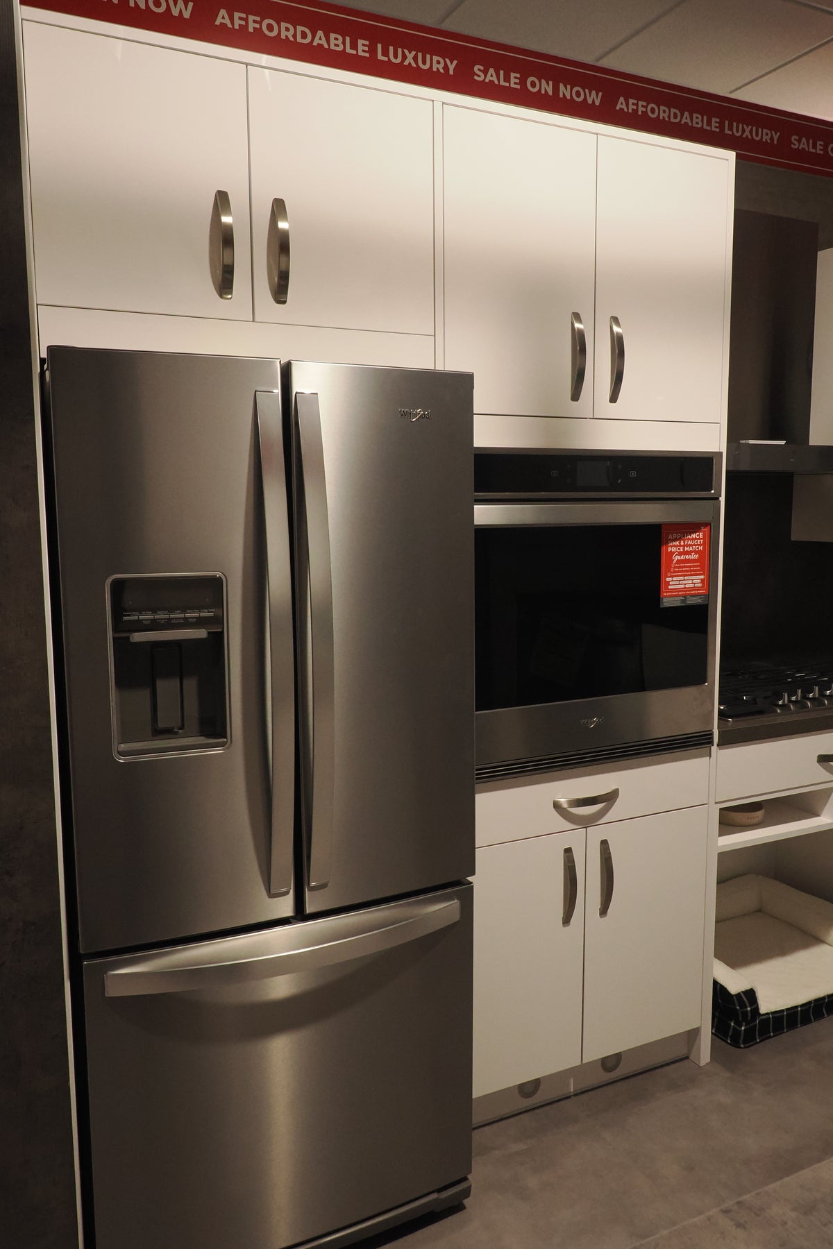 Wren White Gloss Kitchen with Appliances