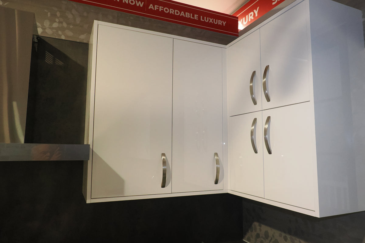 Wren White Gloss Kitchen with Appliances