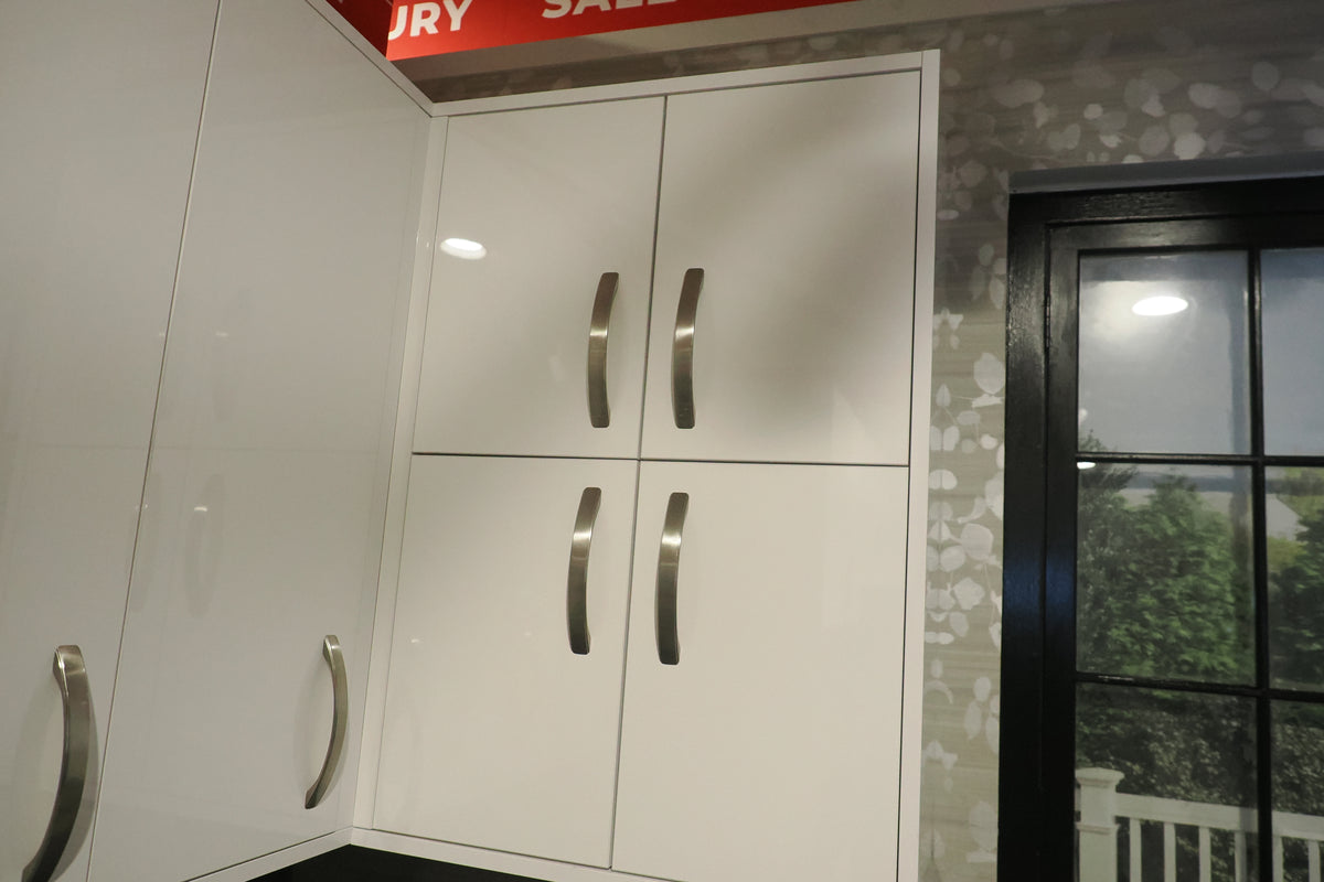 Wren White Gloss Kitchen with Appliances
