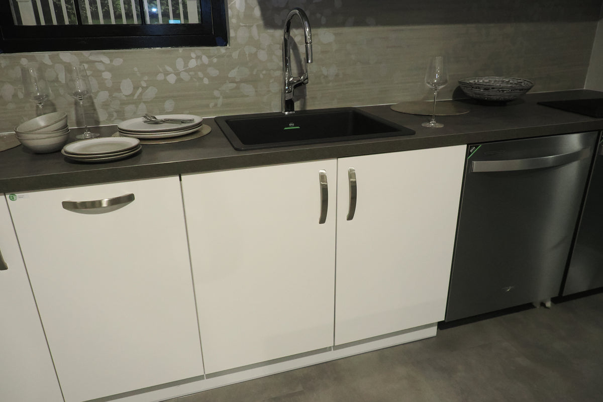 Wren White Gloss Kitchen with Appliances