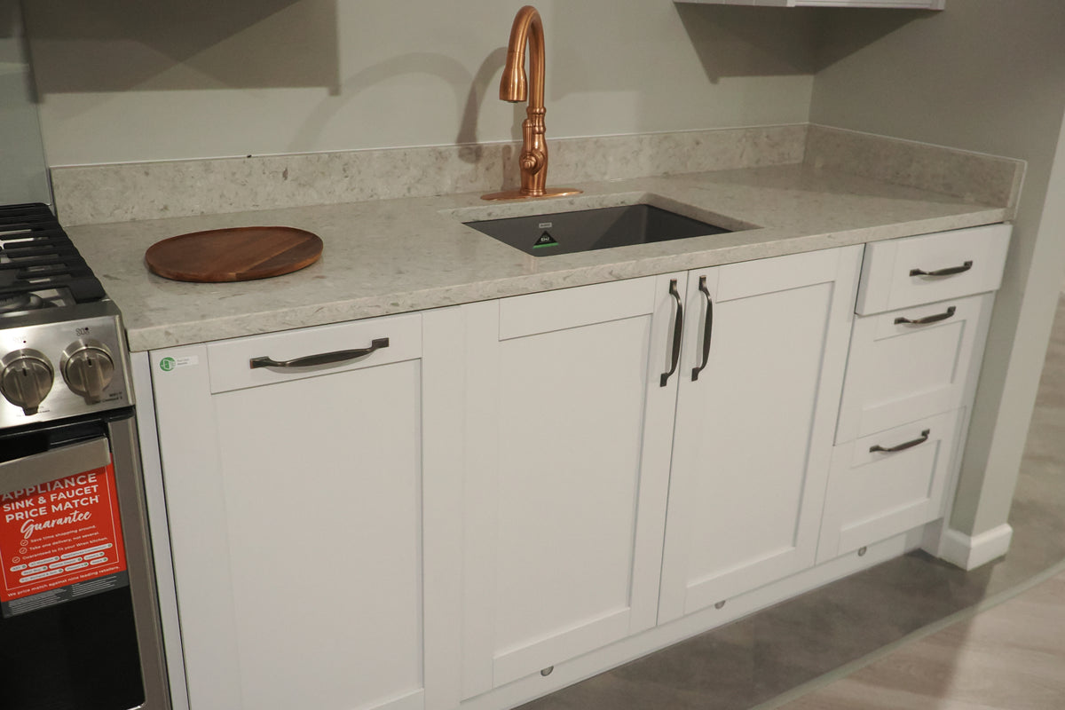 Wren Shaker Chalk White Matte Kitchen