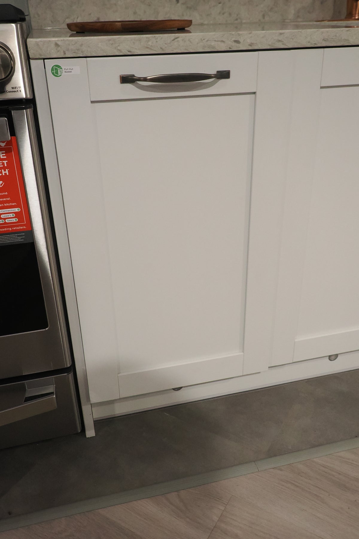 Wren Shaker Chalk White Matte Kitchen