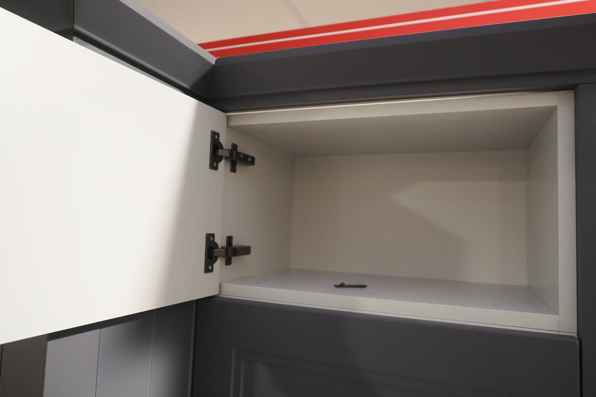 Wren Shaker Juratek Forest Green Matte Kitchen