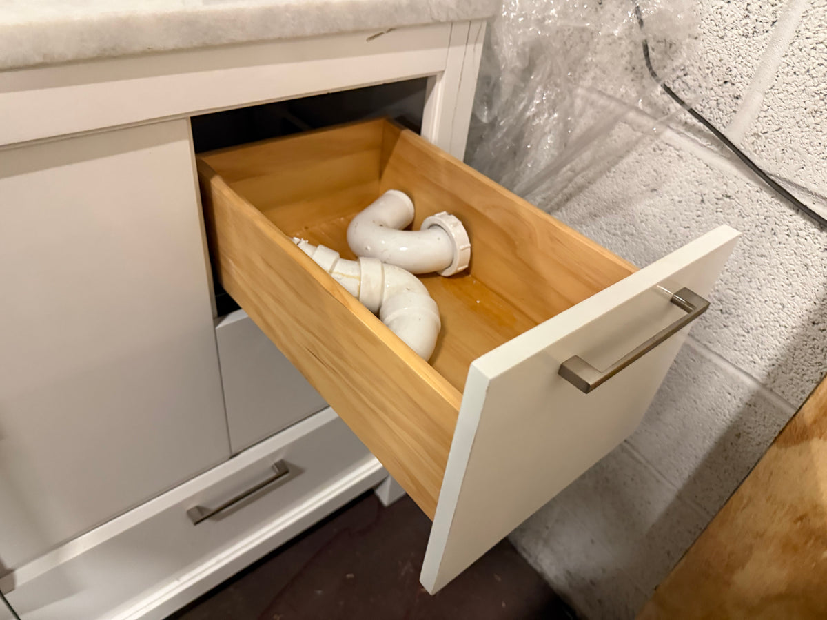 Fairmont Designs 49.5" Transitional White Freestanding Single Vanity