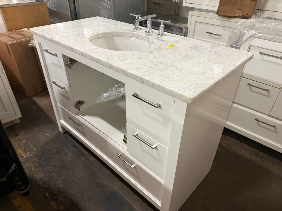 Fairmont Designs 49.5" White Vanity | Transitional