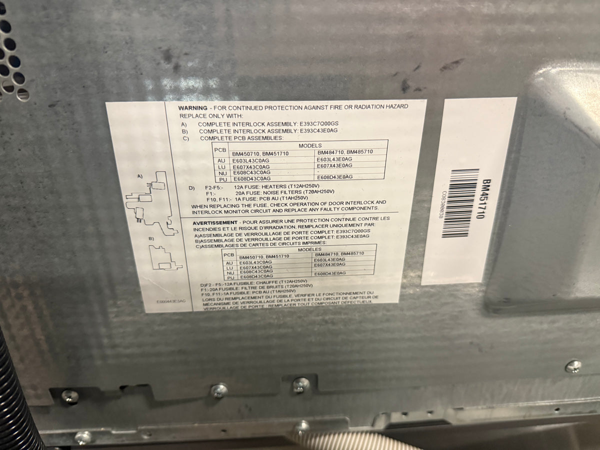 Gaggenau 400 Series BM451710 24" Stainless Steel Microwave Oven