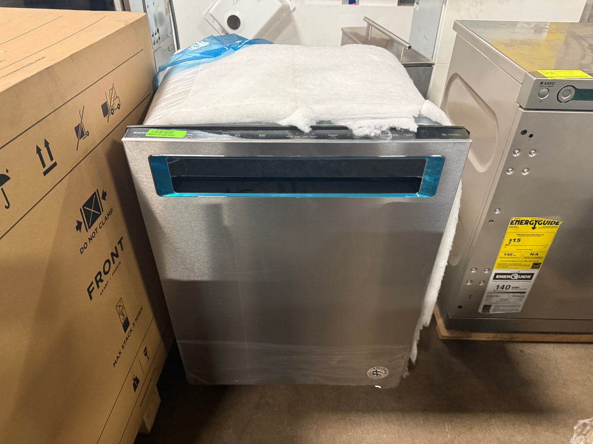KitchenAid 24 inch FreeFlex third rack built in dishwasher KDPE334GPS in PrintShield stainless steel