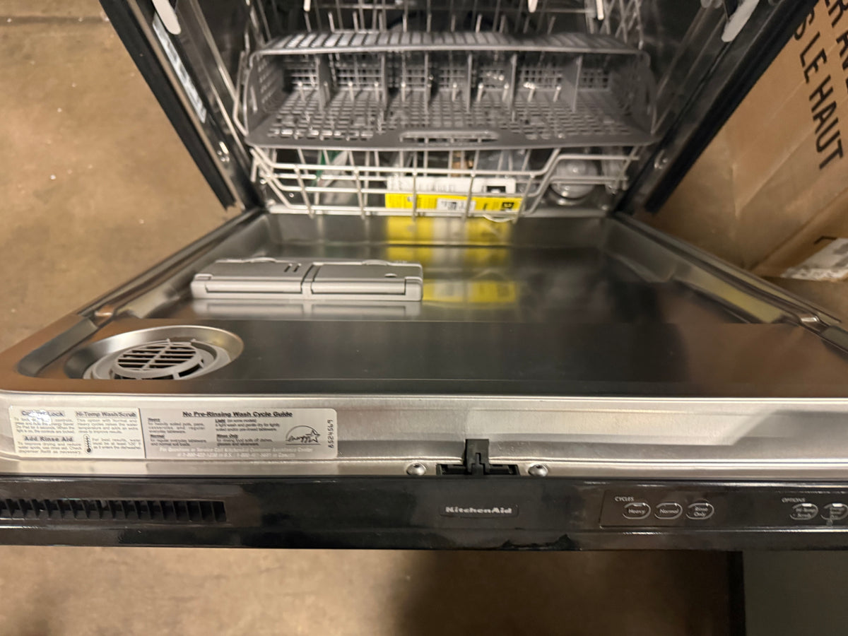 KitchenAid KUDI01FLBL 24" Black Dishwasher