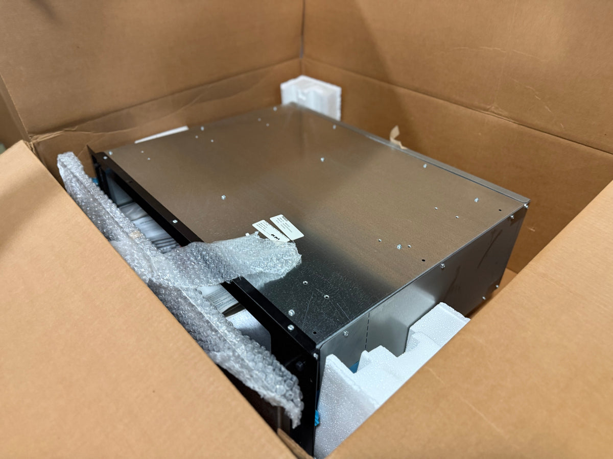 Luxury architectural kitchen appliance warming drawer with dough proofing mode
