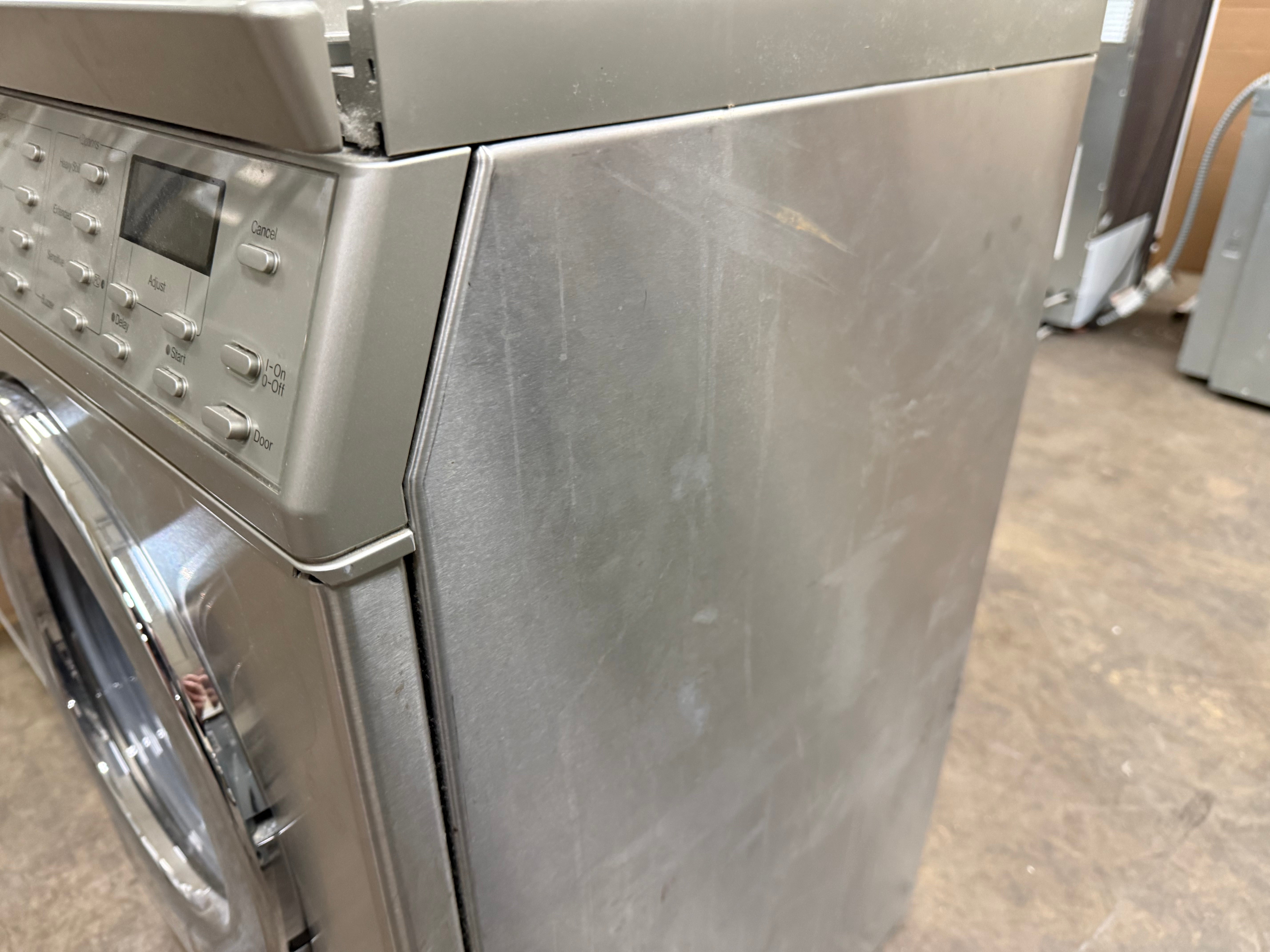 Miele 24" Stainless Steel Professional Stackable Laundry Set