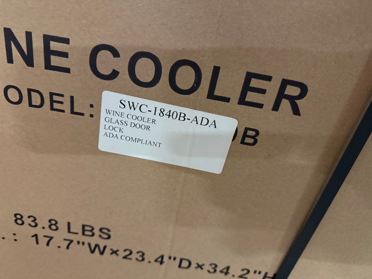 Summit 34 bottle dual zone wine cooler