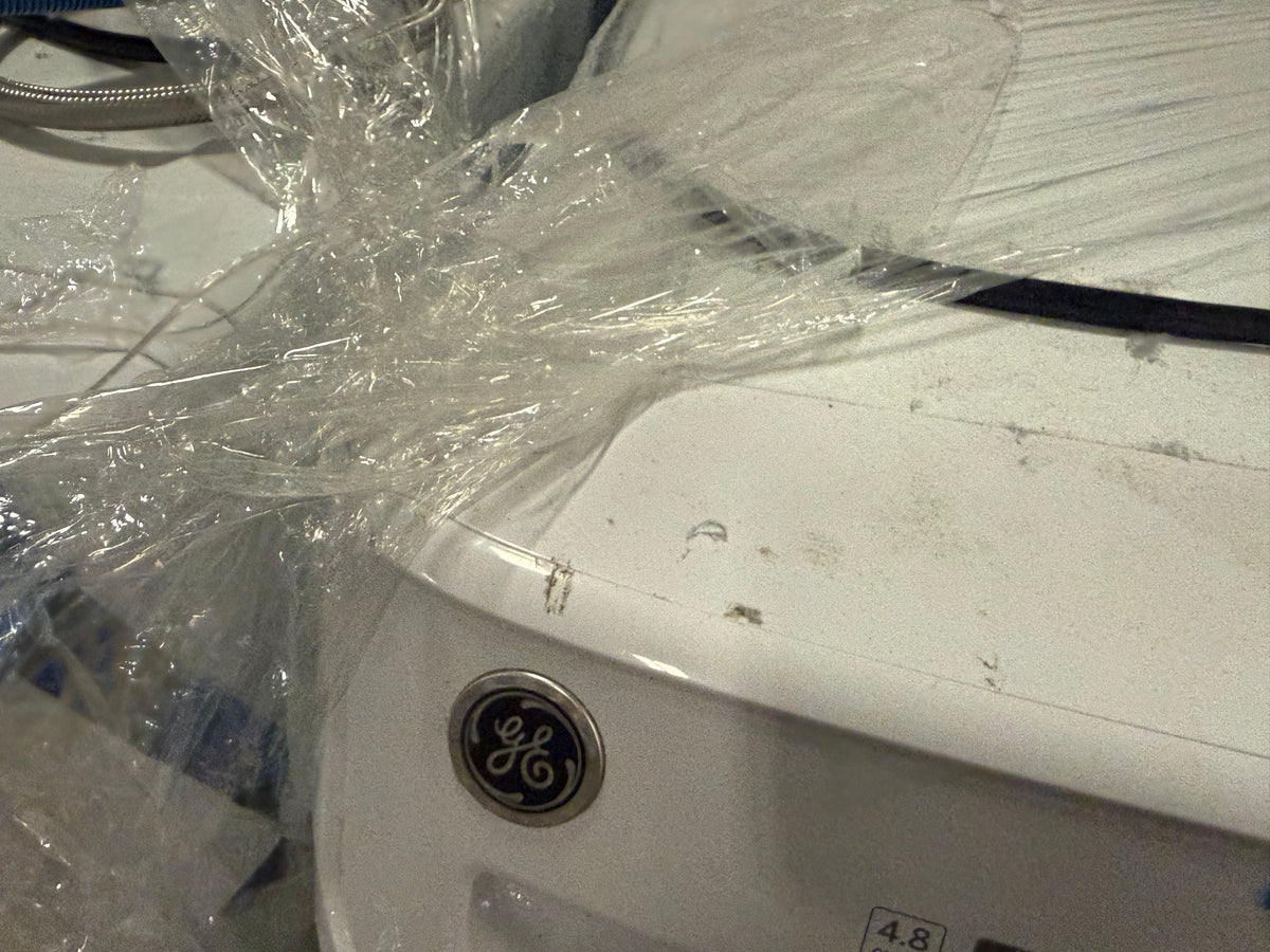 GE GFW550SSNWW 28" White Front Load Washer