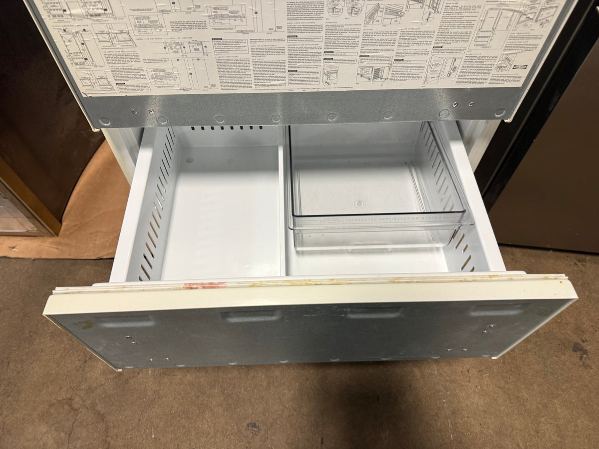 Sub-Zero 700TCI 27" Paneled Bottom Freezer Refrigerator
