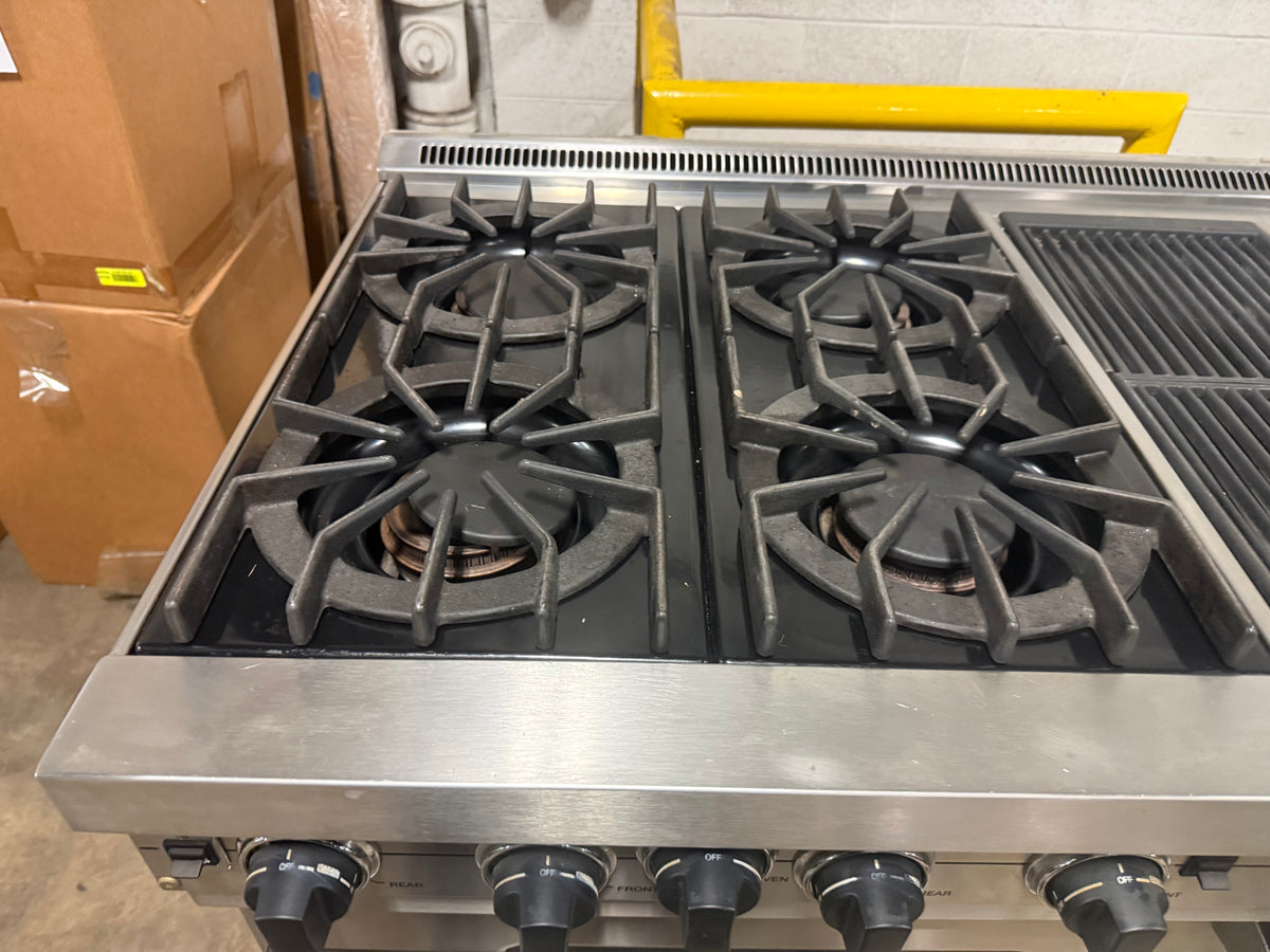 Viking VGRC605-6GQDSS 60" Stainless Steel Pro-Style Gas Range