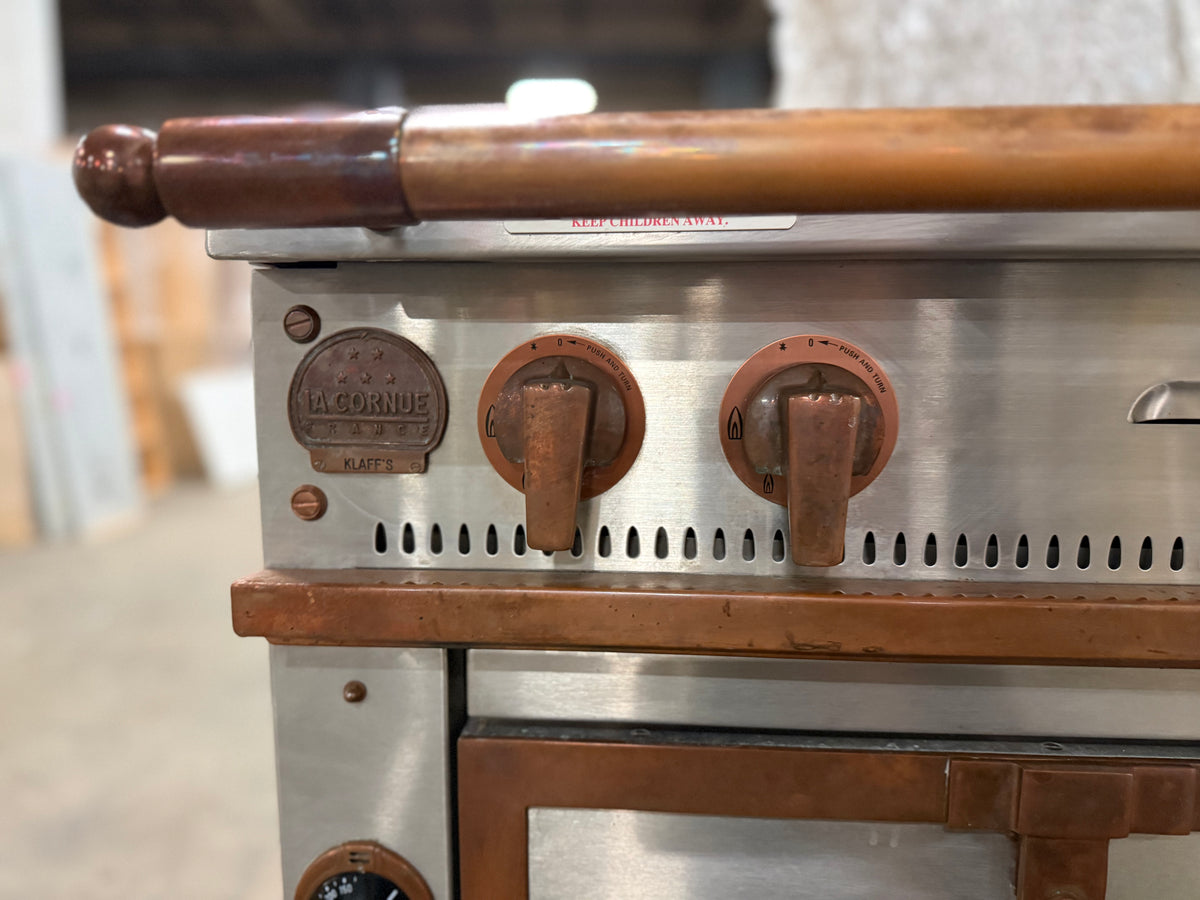 La Cornue Chateau 120 47" Dual Fuel Range with Copper Trim