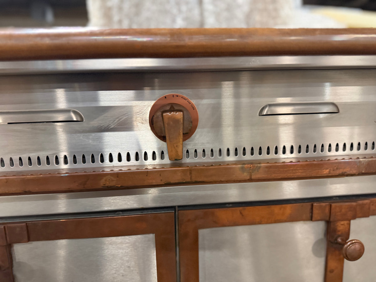 La Cornue Chateau 120 47" Dual Fuel Range with Copper Trim