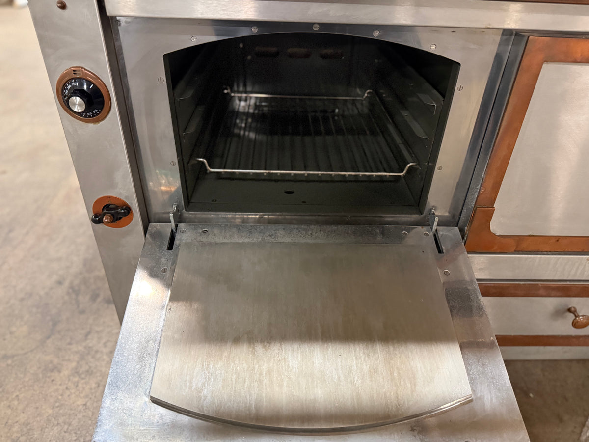 La Cornue Chateau 120 47" Dual Fuel Range with Copper Trim