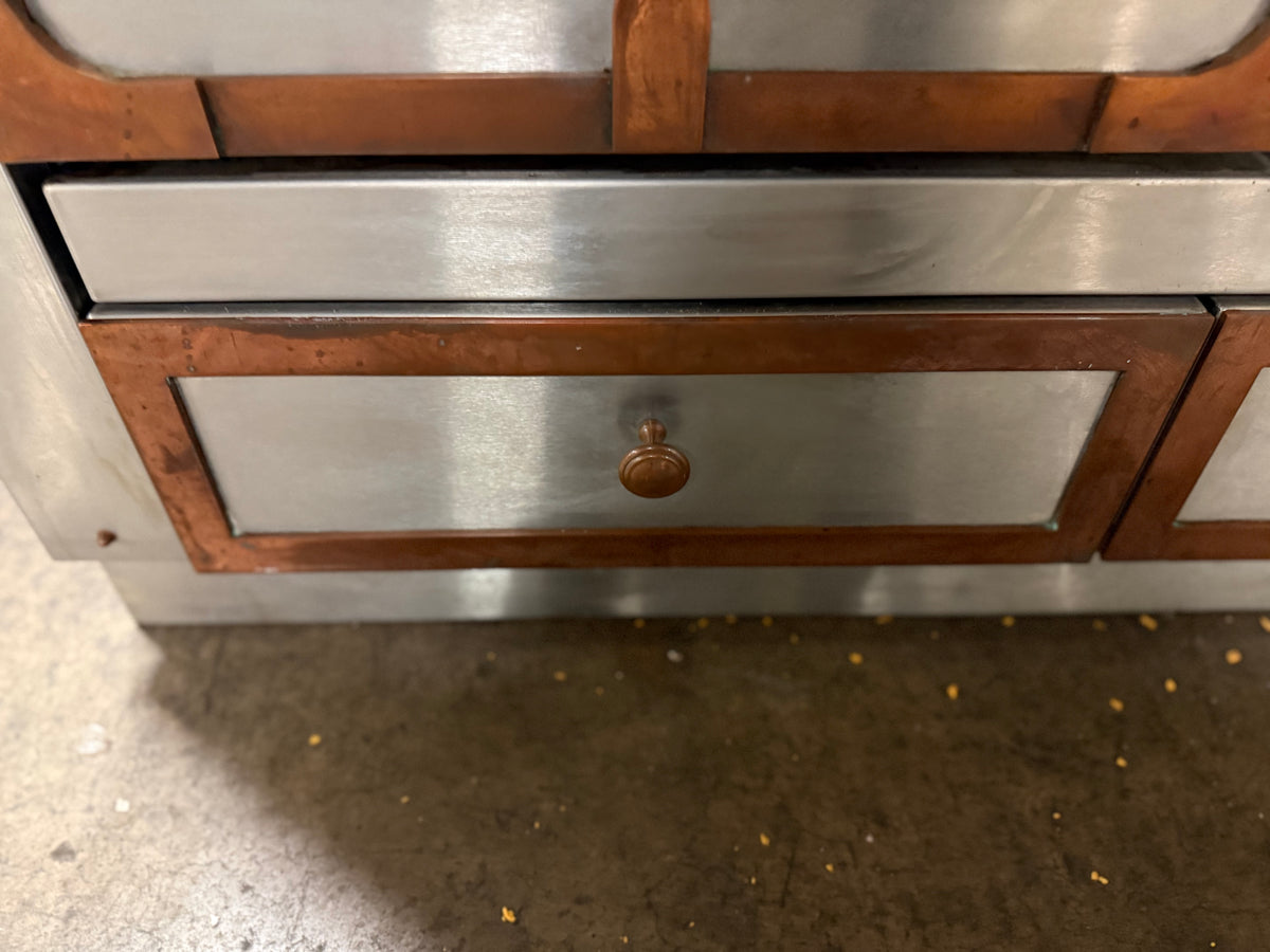 La Cornue Chateau 120 47" Dual Fuel Range with Copper Trim