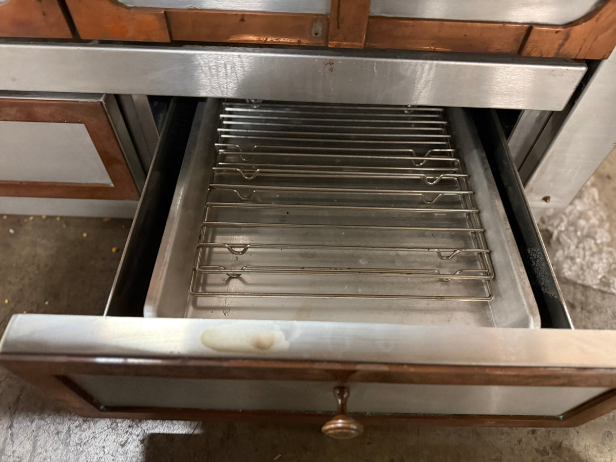 La Cornue Chateau 120 47" Dual Fuel Range with Copper Trim