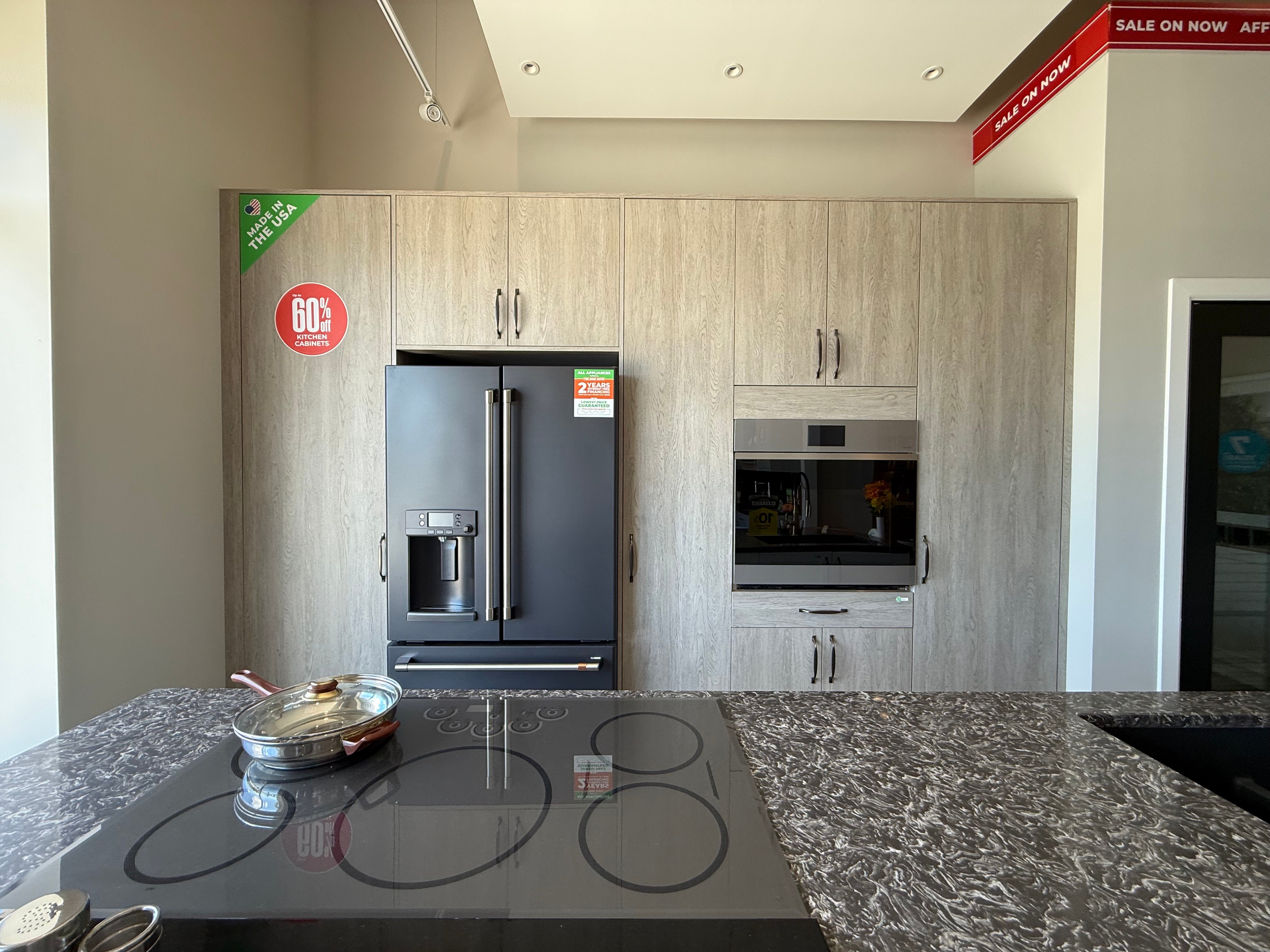 Wren Shaker Chelsea Juratek Pillow Matte and Elements Limed Oak Matte Kitchen