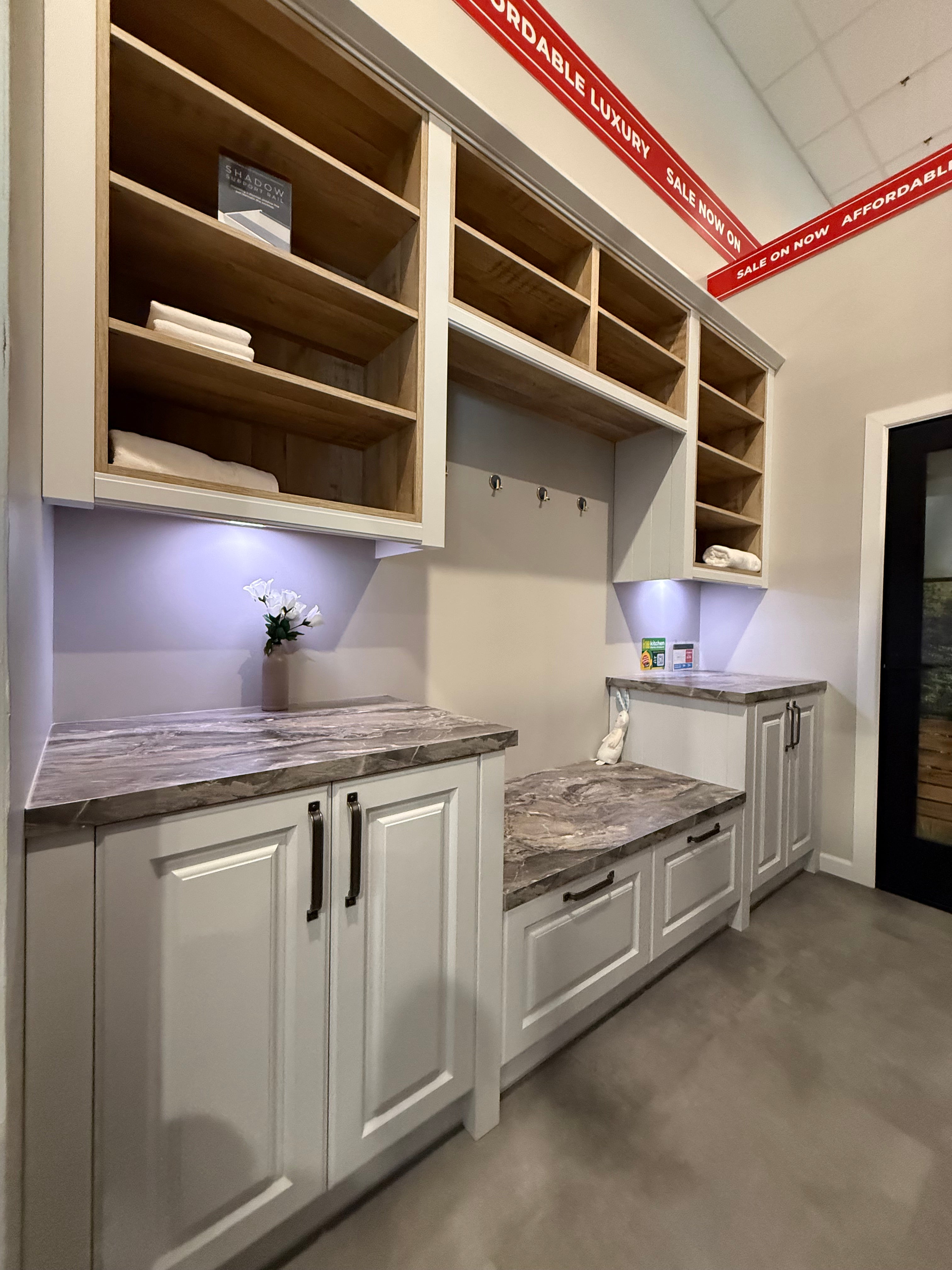 Wren Georgian Juratek Matte White Butler's Pantry/Mudroom