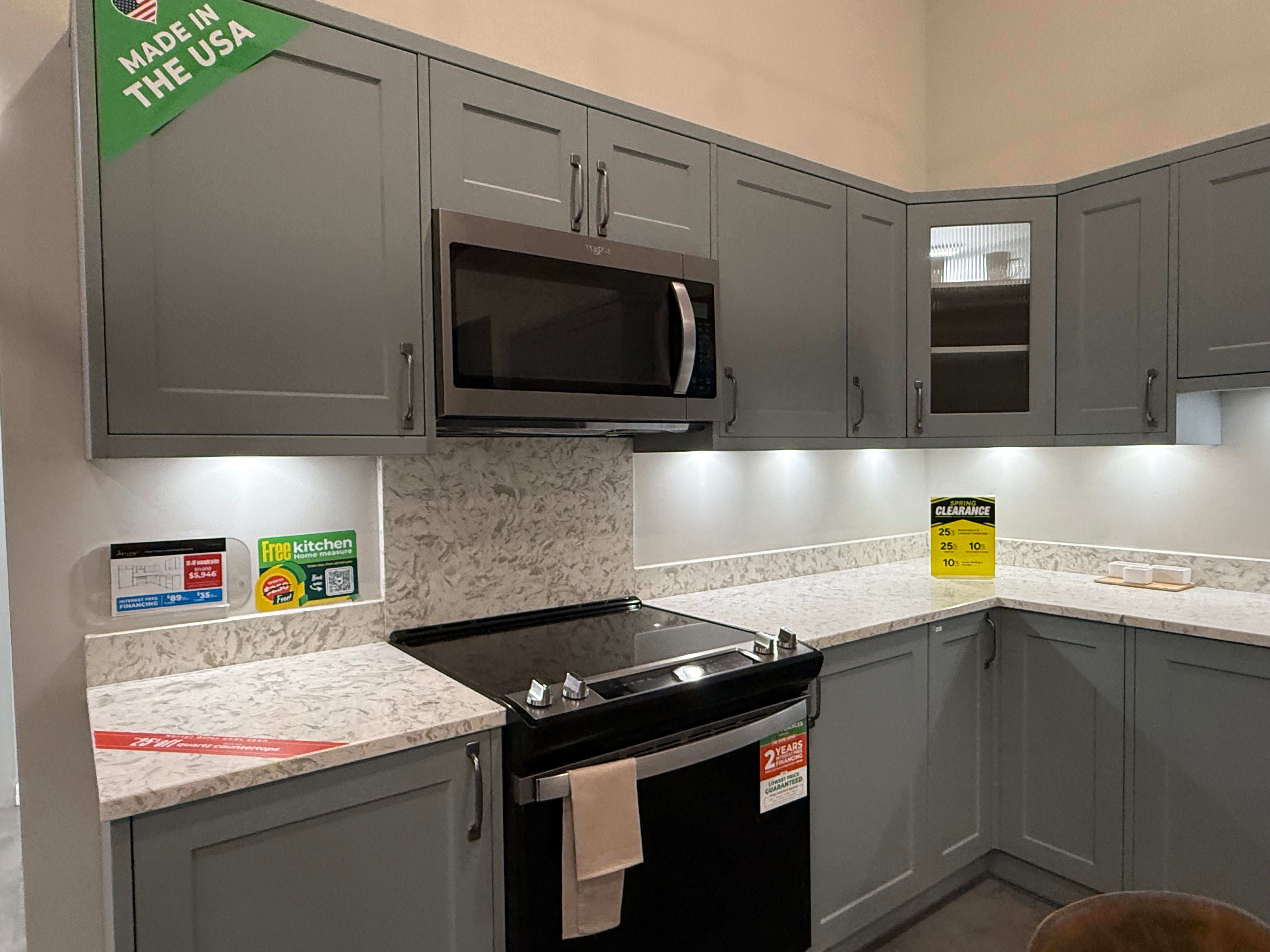 Wren Shaker Chelsea Juratek Cloud Blue Matte Kitchen